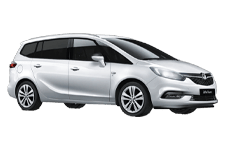 Van Rental Bishop's Stortford - Vauxhall Zafira 5 + 2 - Minibus hire Bishop's stortford